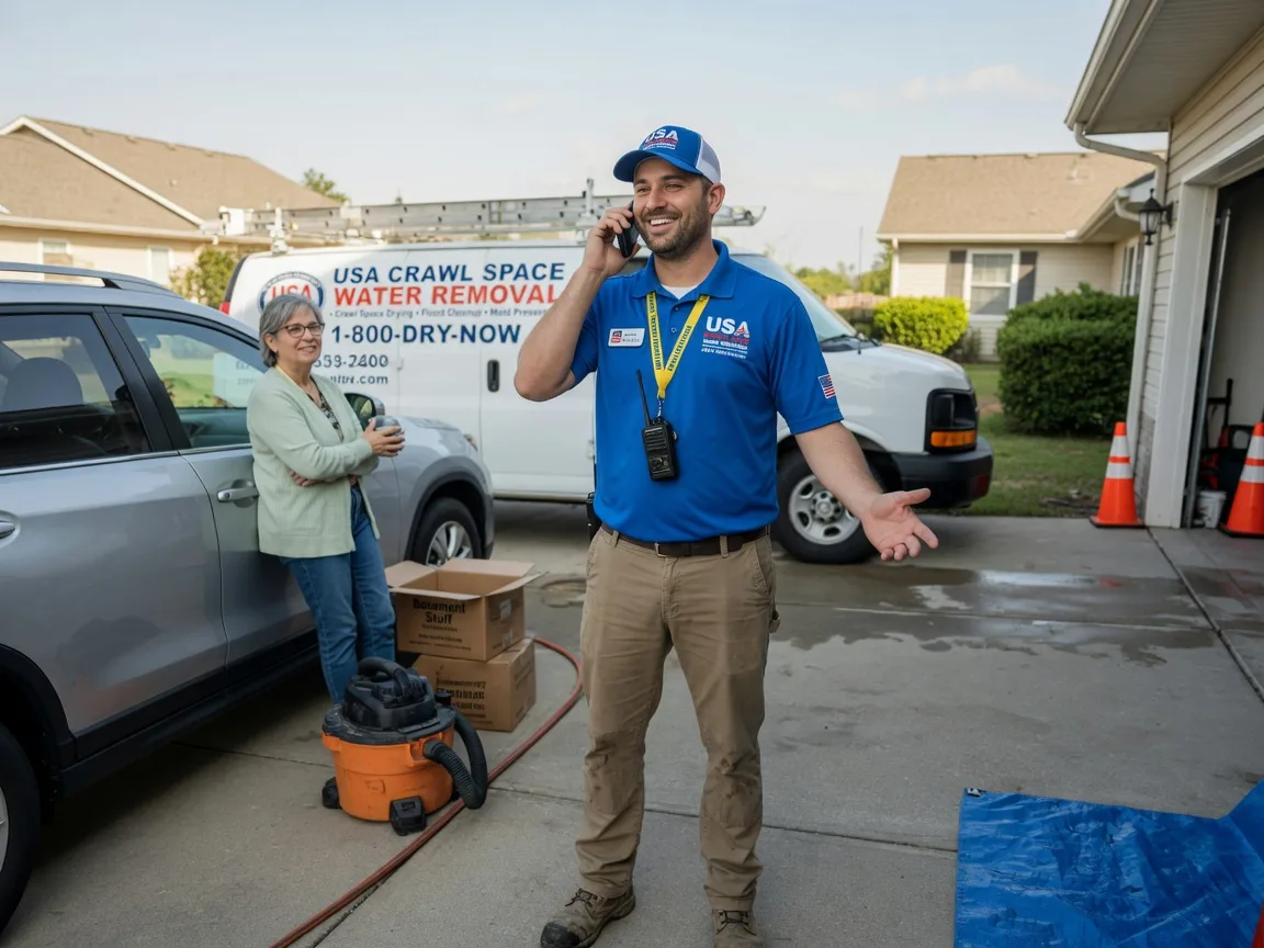 Crawl Space Water Removal Cape Charles, VA FAQs